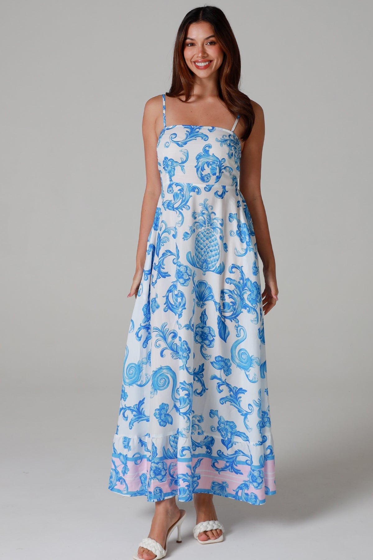 Amiri Slip Maxi Dress