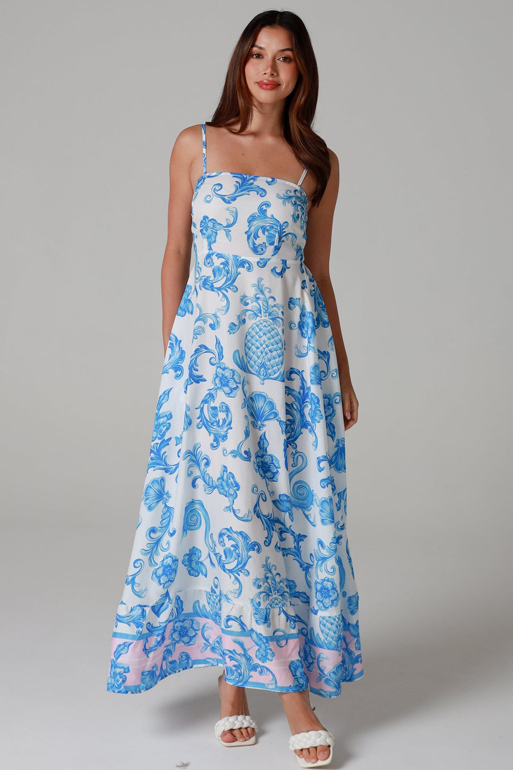 Amiri Slip Maxi Dress