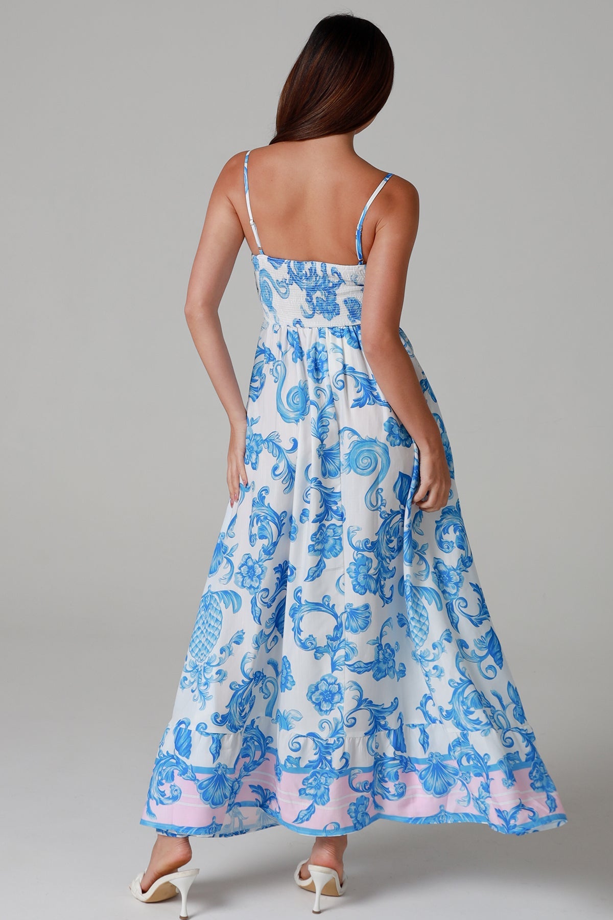 Amiri Slip Maxi Dress