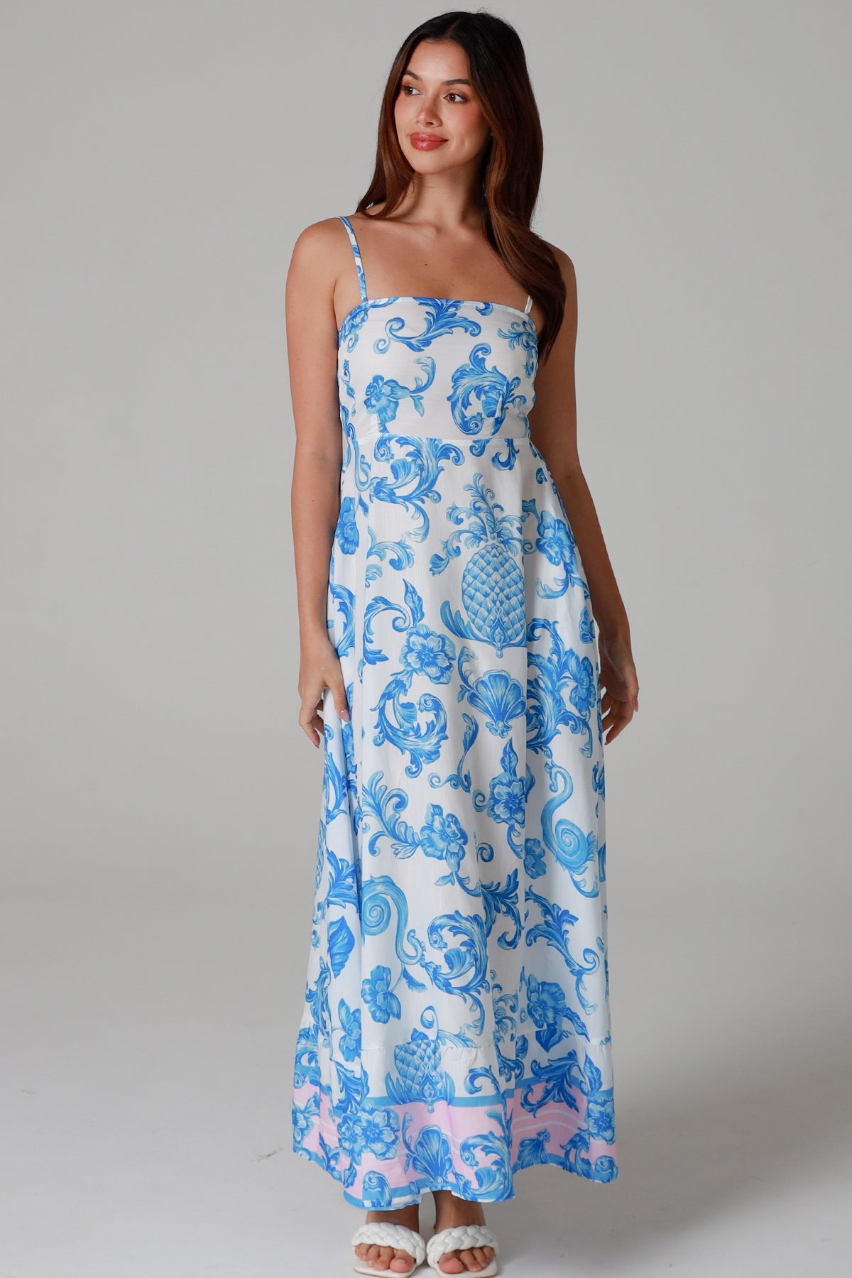 Amiri Slip Maxi Dress