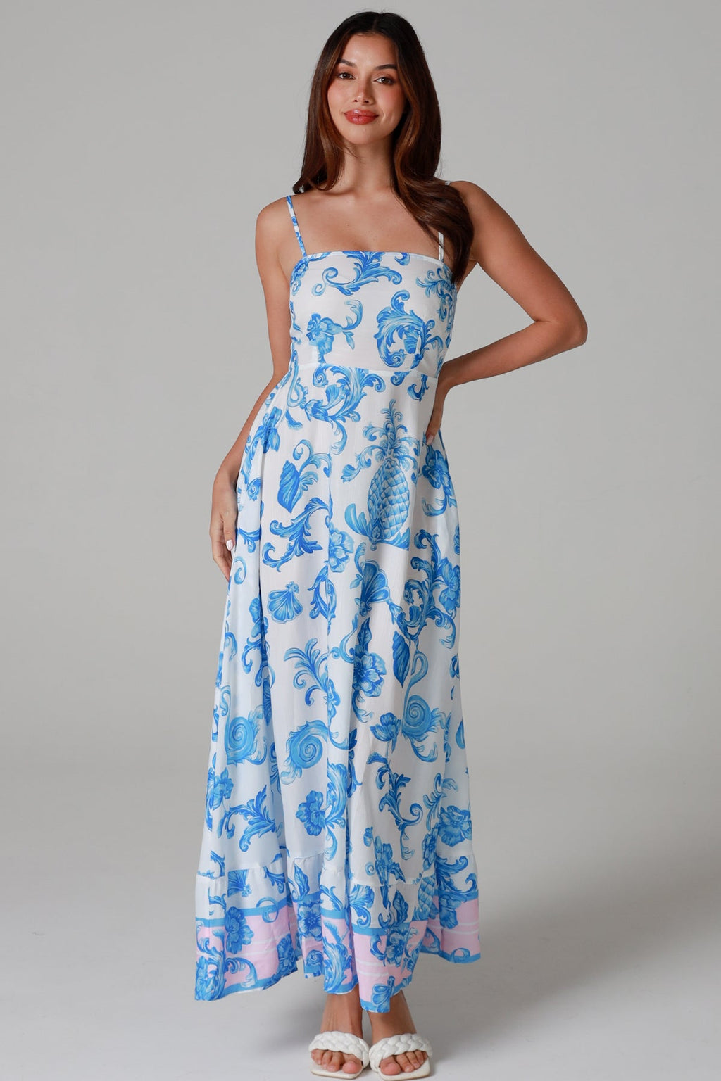 Amiri Slip Maxi Dress