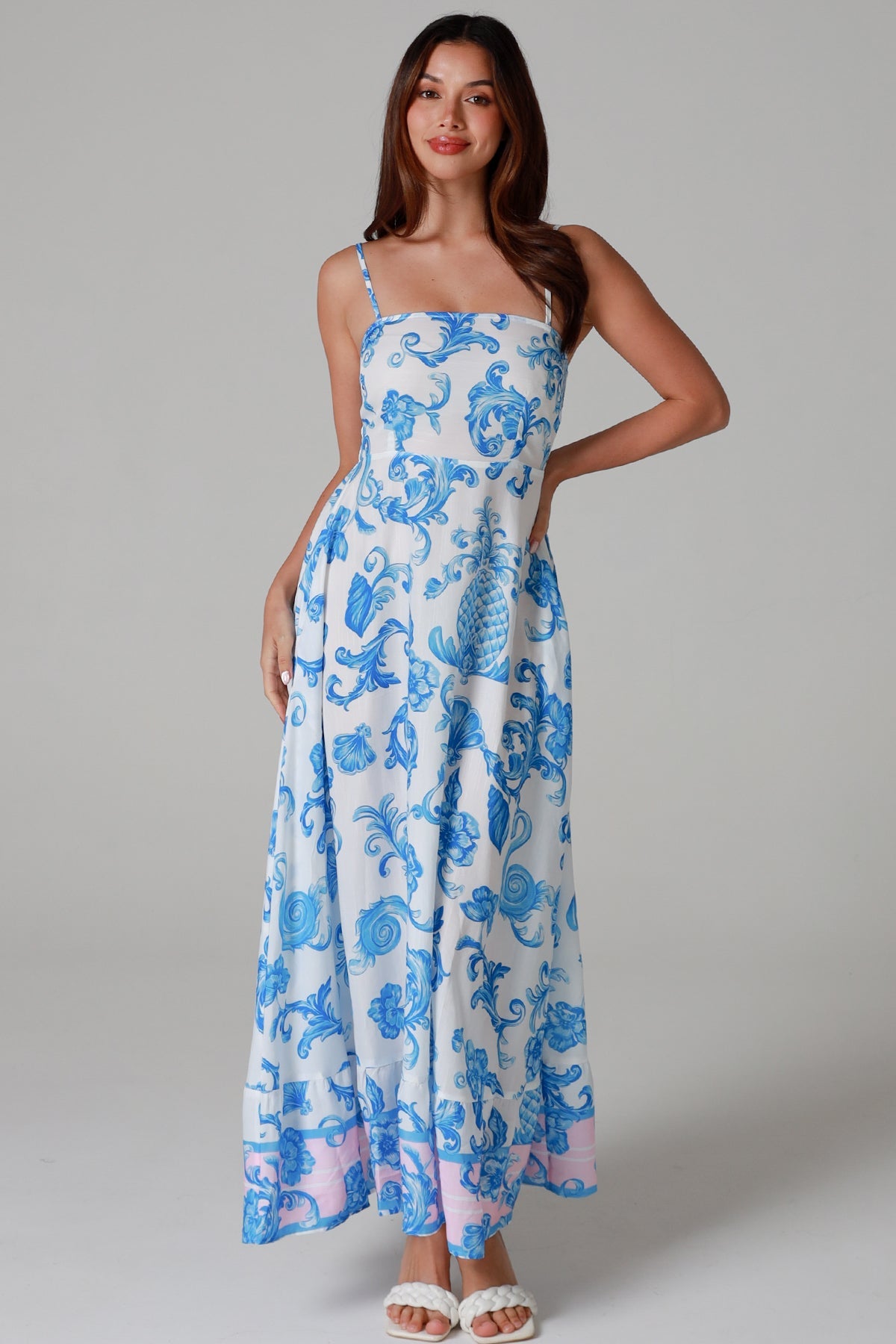Amiri Slip Maxi Dress