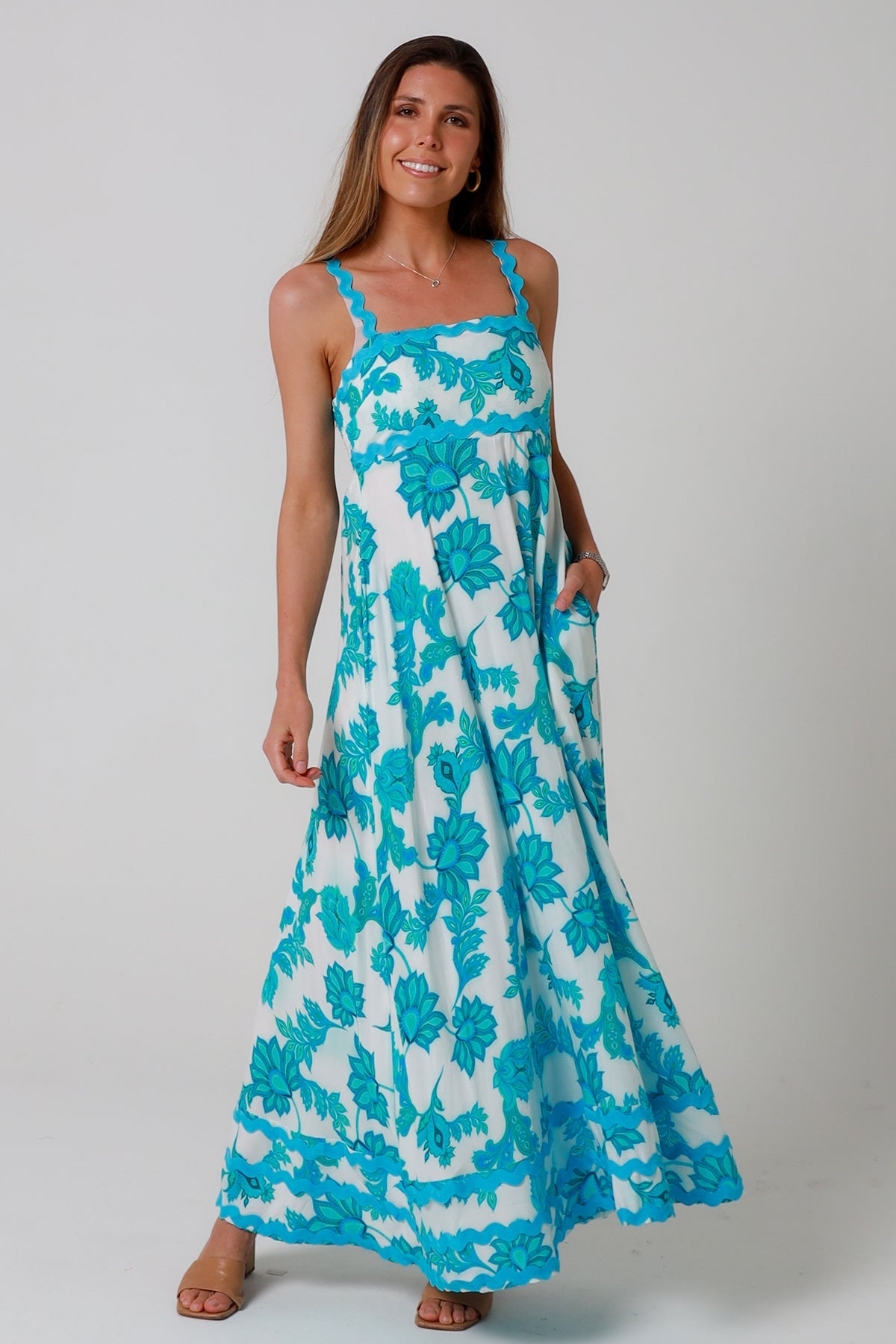 Wrenlee Slip Maxi Dress