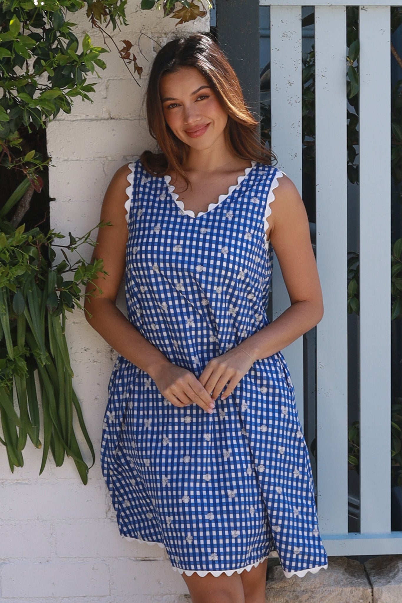 Reese Blue Mini Dress