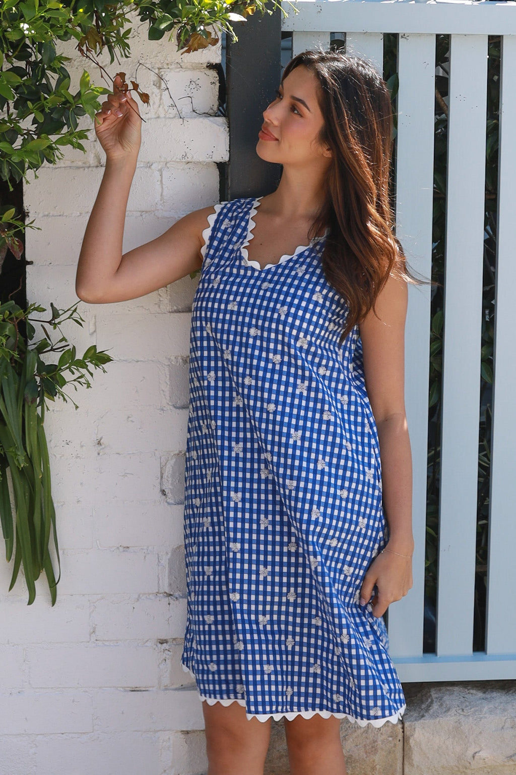 Reese Blue Mini Dress