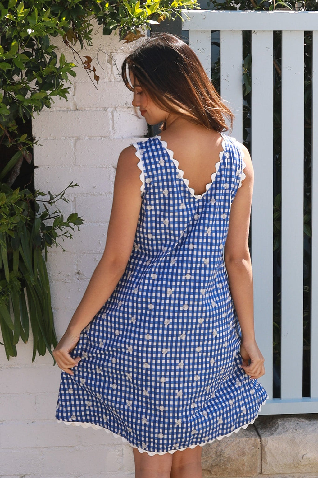 Reese Blue Mini Dress