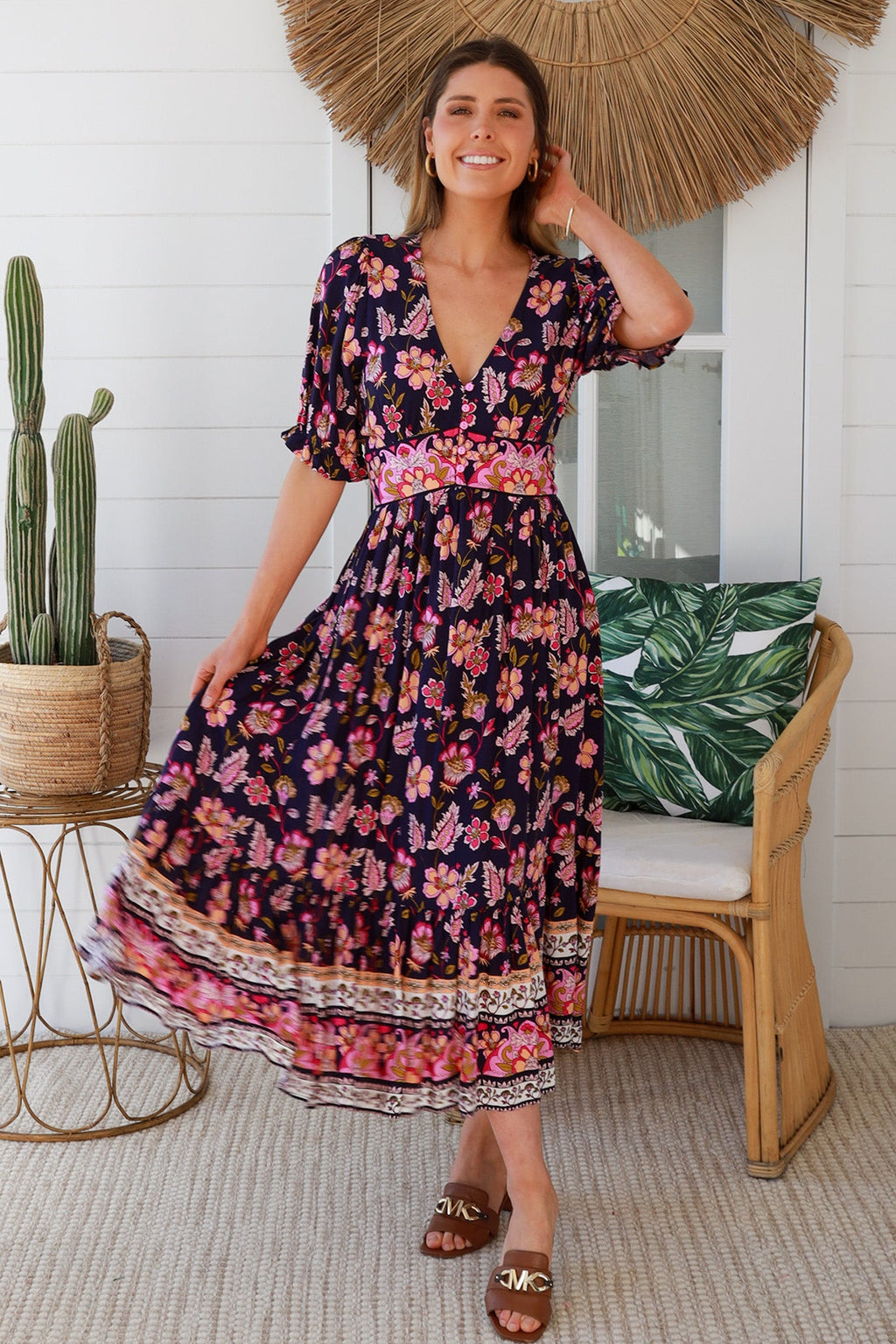 Journi Midi Dress Joelle