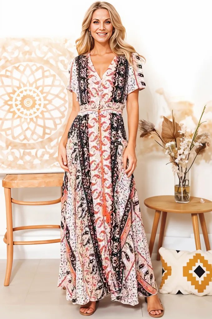 Dreamcatcher Haven Maxi Dress.